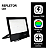 Refletor LED 300w Holofote RGB SMD Colorido Com Controle IP67. - Imagem 4