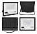 Refletor LED 200w Holofote RGB SMD Colorido Com Controle IP67. - Imagem 2