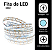Fita Led 3528 12v 240 Leds Por Metro 5mts Sem Silicone 6000K. - Imagem 5