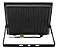 Refletor Holofote LED 200W preto SMD 3000K branco quente IP66 bivolt. - Imagem 7