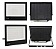 Refletor Holofote LED 200W preto SMD 3000K branco quente IP66 bivolt. - Imagem 2
