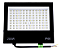 Refletor Holofote LED 200W preto SMD 6500K branco frio IP66 bivolt. - Imagem 2