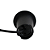 Balizador Cogumelo Preto 1W 3000K Branco Quente IP65 Bivolt. - Imagem 4