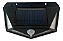 Luminária Balizador Solar 20w 100 Leds com Sensor De Presença 6500K. - Imagem 4
