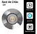 Balizador Spot Led Embutir 6500K Branco Frio Chao Piso Jardim 1w Ip66. - Imagem 5