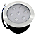 Balizador Spot Led Embutir 6500K Branco Frio Chao Piso Jardim 7w Ip66. - Imagem 5
