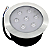 Balizador Spot Led Embutir 3000K Branco Quente Chao Piso Jardim 7w Ip66. - Imagem 7