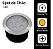Balizador Spot Led Embutir 3000K Branco Quente Chao Piso Jardim 7w Ip66. - Imagem 4