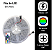 Fita Led Digital Rgb Endereçavel 2811 Ip67 300 Led 5 Metros. - Imagem 3