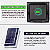 Refletor LED solar com controle 1000w auto recarregável 6500K IP67. - Imagem 8