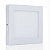 Luminária plafon led 12W 4000K branco neutro quadrado sobrepor 17cm X 17cm. - Imagem 4