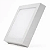 Luminária plafon led 12W 4000K branco neutro quadrado sobrepor 17cm X 17cm. - Imagem 6