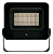 Refletor Projetor Solid 8,5W 950 lumens 60° 3000K Preto. - Imagem 1