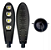 Luminária LED pública 200W preta COB 6500k bivolt IP66 Inmetro. - Imagem 1