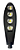 Luminária LED pública 200W preta COB 6500k bivolt IP66 Inmetro. - Imagem 2