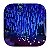 Tubo snowfall super Leds azul dupla face 100cm uso externo IP44 bivolt. - Imagem 2