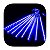 Tubo snowfall super Leds azul dupla face 100cm uso externo IP44 bivolt. - Imagem 1