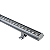Projetor Linear cinza alumínio LED 36W 4000K 120° 4.320 lúmens IP67. - Imagem 1
