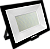 Refletor Superled Projetor Slim 400W Preto 6500K bivolt. - Imagem 1