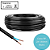Cabo PP 2x1,5mm Preto 300V/500V rolo de 100 metros. - Imagem 1