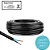 Cabo PP 2x1mm Preto 300V/500V rolo de 100 metros. - Imagem 1