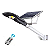 Luminária Solar LED 30W 6000K Para Poste com Braço/Suporte e Placa Solar - Nova Luminária. - Imagem 1