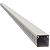 Canaleta para Painel Aberta 30x50x2000 mm Tramontina Cinza. - Imagem 1