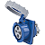 Tomada de Embutir Tramontina 3P+T 63 A 220-250 V 09h IP67. - Imagem 2