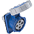 Tomada de Embutir Tramontina 3P+T 63 A 220-250 V 09h IP67. - Imagem 3