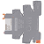 Relé de Interface Tramontina com Base Push In 220V AC/DC 6A. - Imagem 2