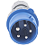 Plugue Móvel Industrial 3P+N+T Tramontina 16 A 220-250 V 9 H IP44. - Imagem 3