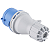 Plugue Móvel Industrial 3P+N+T Tramontina 16 A 220-250 V 9 H IP44. - Imagem 2