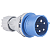 Plugue Móvel Industrial 3P+N+T Tramontina 16 A 220-250 V 9 H IP44. - Imagem 1