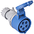 Tomada de Acoplamento Industrial 3P+N+T Tramontina 16 A 220-250 V 9 H IP44. - Imagem 2