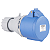Tomada de Acoplamento Industrial 3P+N+T Tramontina 32 A 220-250 V 9 H IP44. - Imagem 4