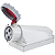 Tomada de Sobrepor Tramontina 2P+T 125 A 380-415 V 06h IP67. - Imagem 4