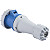 Tomada de Acoplamento Industrial 3P+T Tramontina 63 A 220-250 V 9 H IP67. - Imagem 2