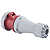 Tomada de Acoplamento Industrial 2P+T Tramontina 63 A 380-415 V 6 H IP67. - Imagem 6