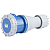 Tomada de Acoplamento Industrial 3P+N+T Tramontina 125 A 220-250 V 9 H. - Imagem 2