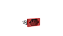 Módulo para tomada 10A vermelho - Beleze. - Imagem 3