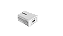 Módulo para tomada recarga USB 5V/2.0A branco - Beleze. - Imagem 3