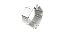 Caixa de embutir para alvenaria 4"x50mm octogonal sem fundo Branco. - Imagem 3