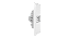 Conjunto de campainha cigarra bivolt branco - Doha. - Imagem 5