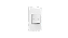 Conjunto interruptor 1 tecla bipolar 25A branco - Doha. - Imagem 2