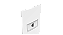 Conjunto tomada Rj-45 dados categoria 5E branco - Beleze. - Imagem 4