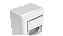 Conjunto sobrepor interruptores 1 tecla paralelo + 1 tomada 10A branco - Beleze. - Imagem 4