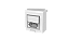 Conjunto sobrepor interruptores 1 tecla paralelo + 1 tomada 20A branco - Beleze. - Imagem 3