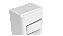Conjunto sobrepor interruptores 1 tecla simples branco - Beleze. - Imagem 4