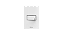 Conjunto interruptor 1 tecla campainha branco - Beleze. - Imagem 1