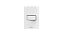 Conjunto interruptor 1 tecla simples branco - Beleze. - Imagem 1